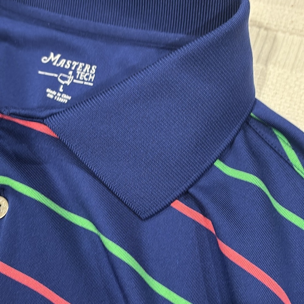 Masters Tech Mens Polo Large - Picture 5 of 6